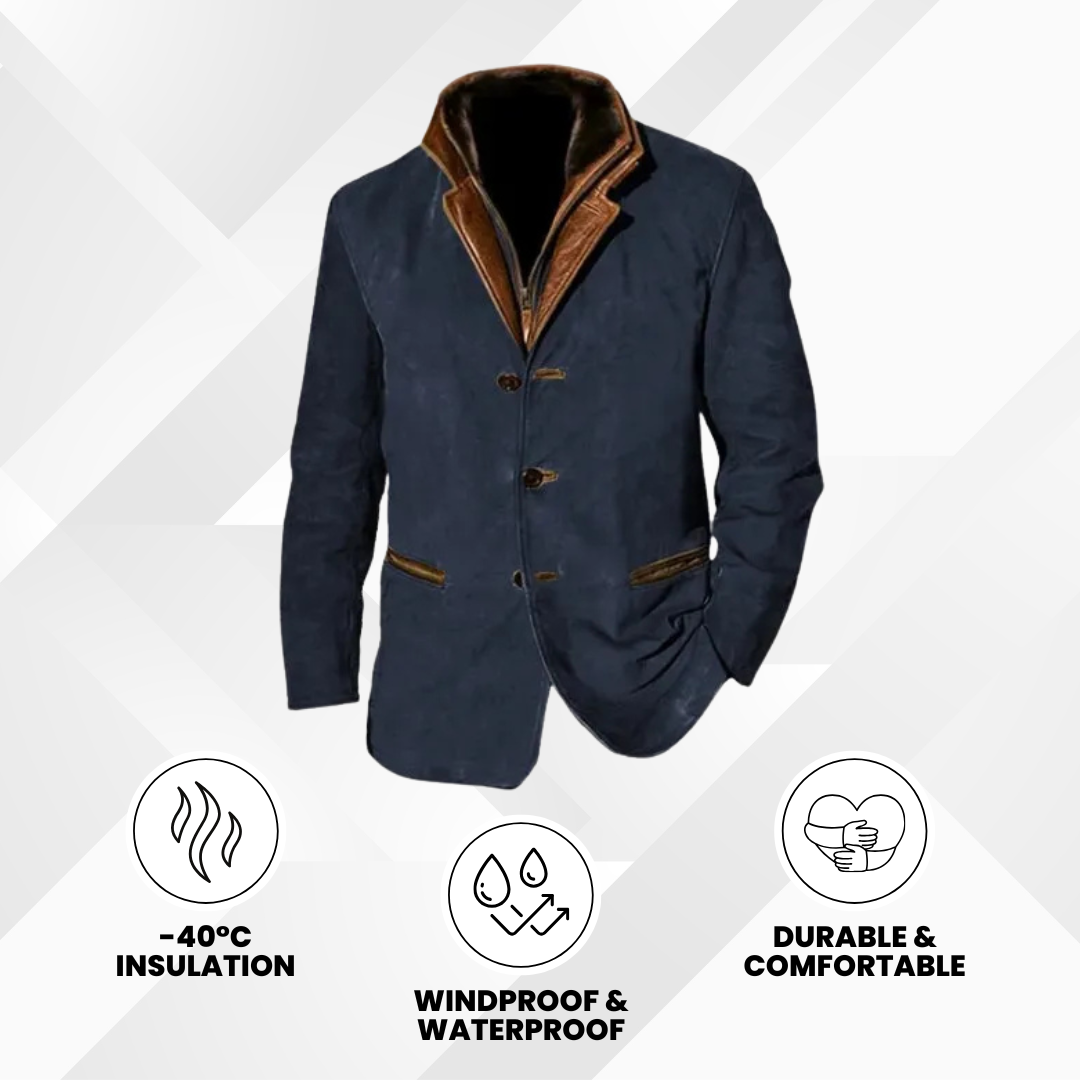 Clooney - high quality all day leather jacket