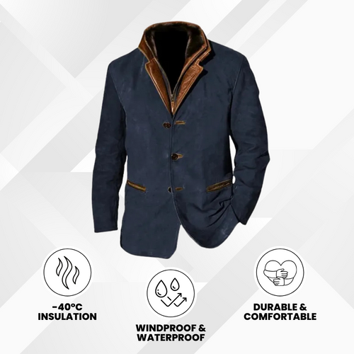 Clooney - high quality all day leather jacket