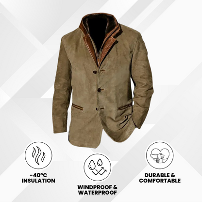 Clooney - high quality all day comfort leather jacket