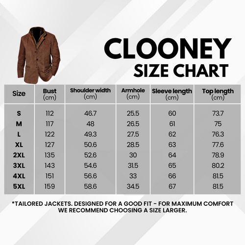 Clooney - high quality all day comfort leather jacket