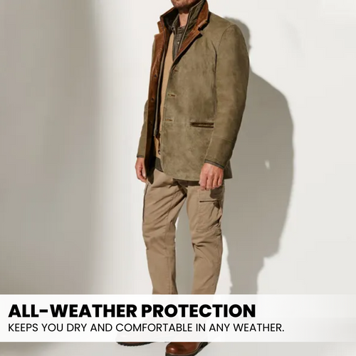 Clooney - high quality all day leather jacket