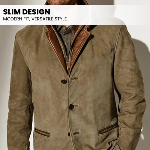 Clooney - high quality all day comfort leather jacket