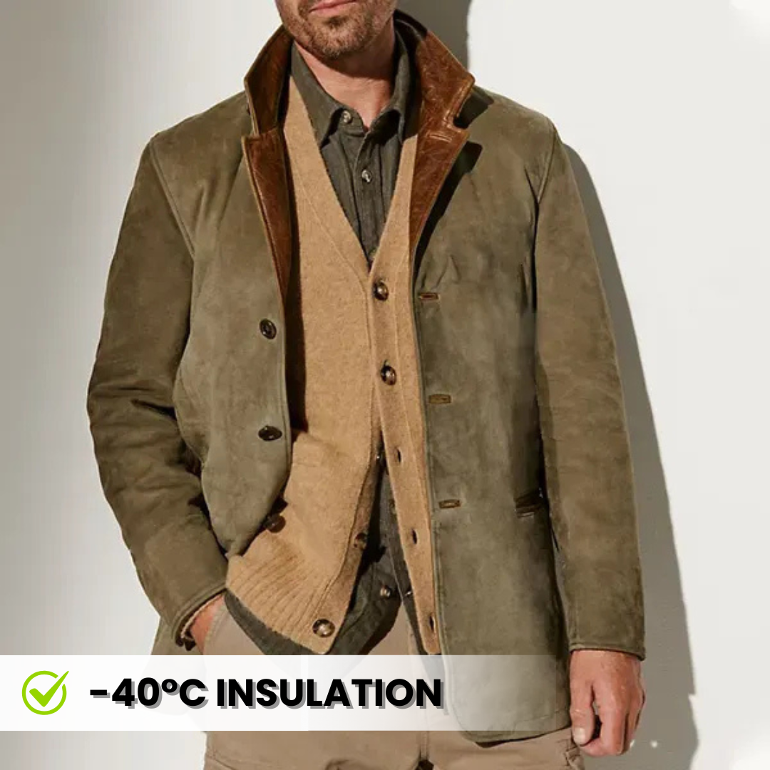 Clooney - high quality all day leather jacket