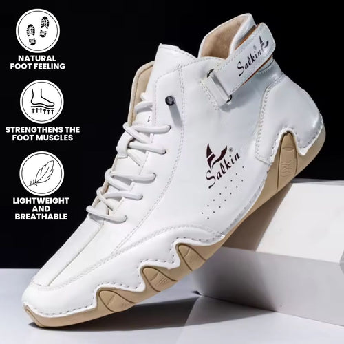 Alpaka - orthopedic, waterproof & non-slip leather barefoot shoes