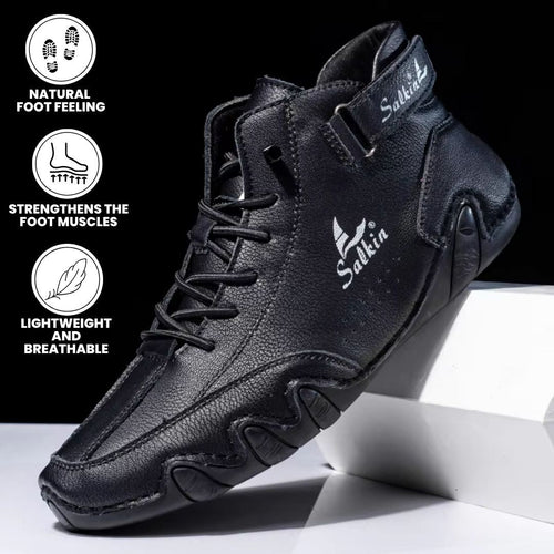 Alpaka - orthopedic, waterproof & non-slip leather barefoot shoes