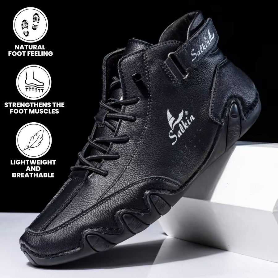 Alpaka - orthopedic, waterproof & non-slip leather barefoot shoes