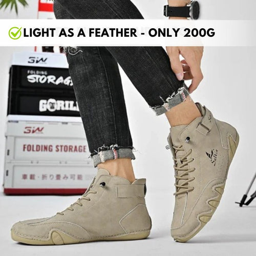 Alpaka - orthopedic, waterproof & non-slip leather barefoot shoes