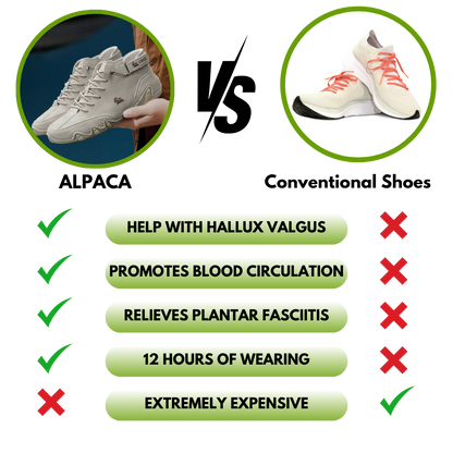 Alpaca – Healthy & Non-Slip Leather Barefoot Shoes (Unisex)