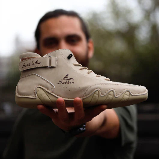 Alpaka - orthopedic, waterproof & non-slip leather barefoot shoes