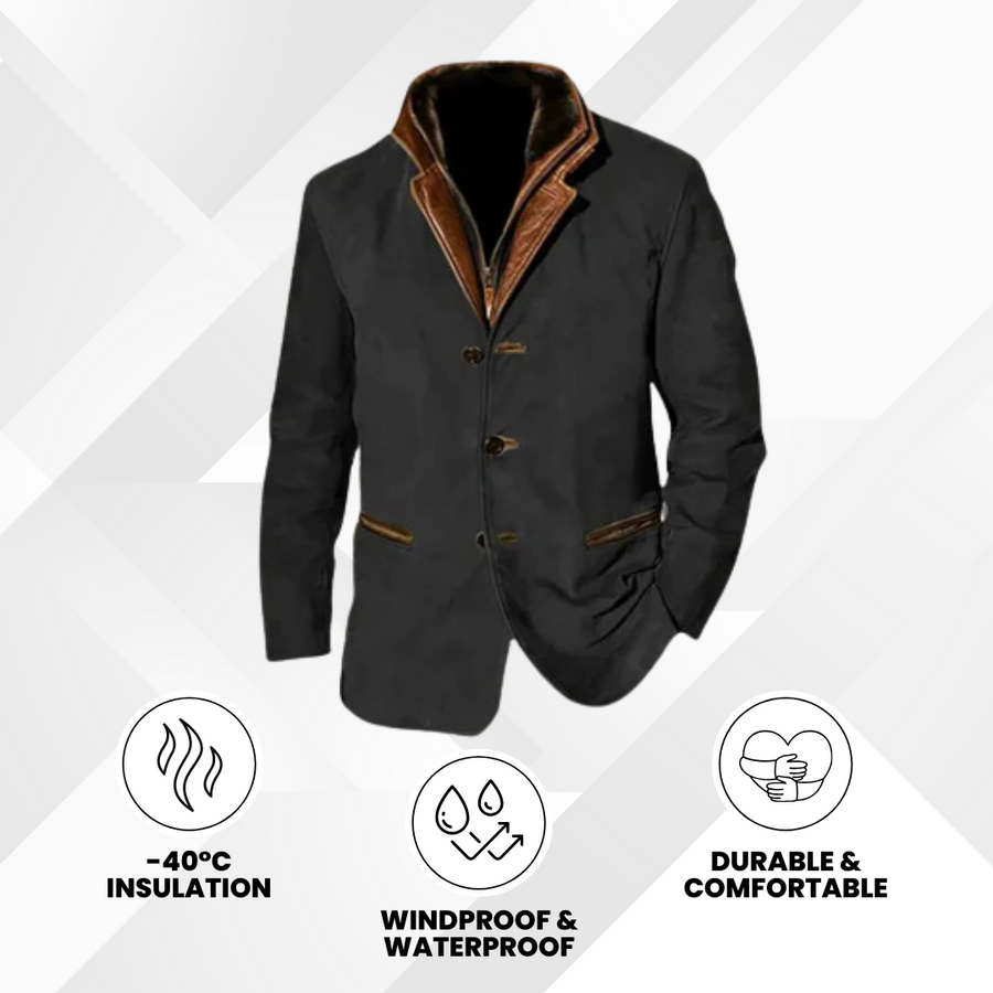 Clooney - high quality all day comfort leather jacket