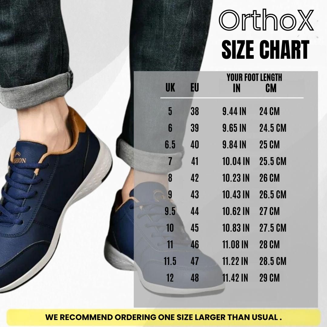 OrthoX™ - Healthy & non-slip orthopaedic shoes (2025)
