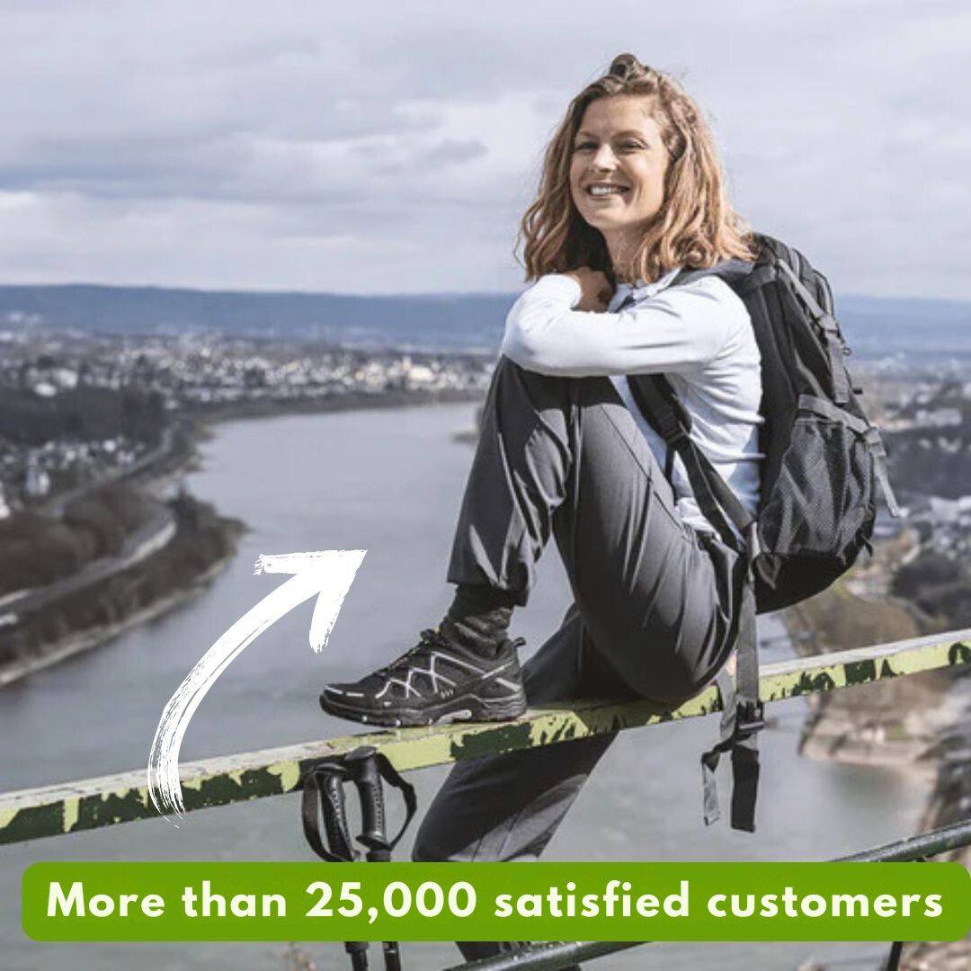 OrthoTrekking Fit – Healthy walking and hiking shoes for more exercise & weight loss