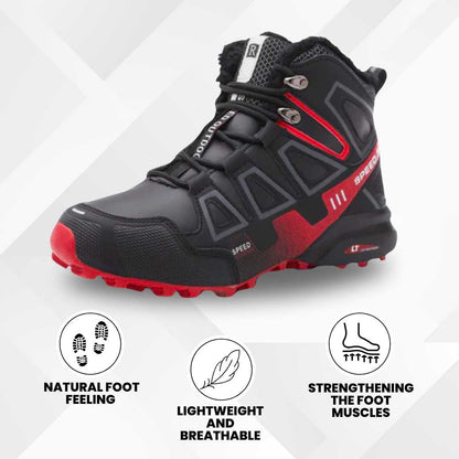 OrthoTrekking Pro - ergonomic pain-relieving trekking and hiking shoes for autumn and winter